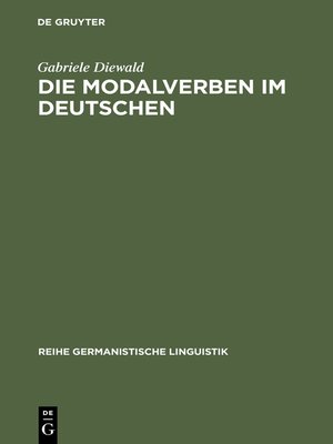 cover image of Die Modalverben im Deutschen